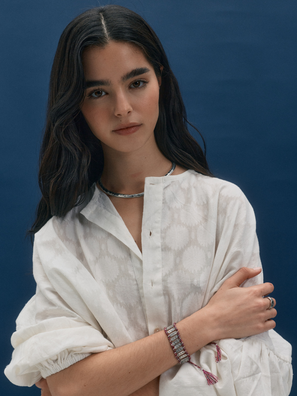 Collar Lotus Plata