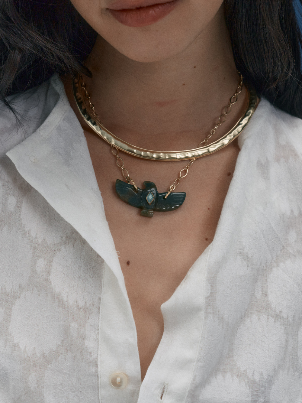 Collar Lotus Oro