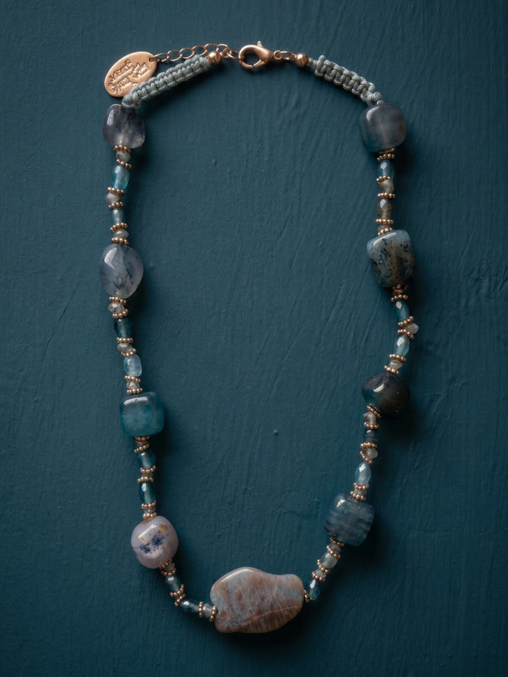 Collar Malva Turquesa