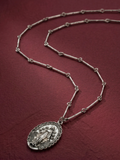 Collar Milagrosa India Plata