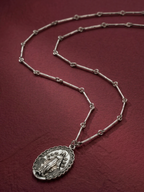 Collar Milagrosa India Plata