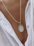 Collar Milagrosa India Plata