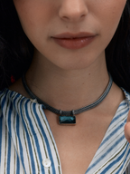 Collar Safran Plata