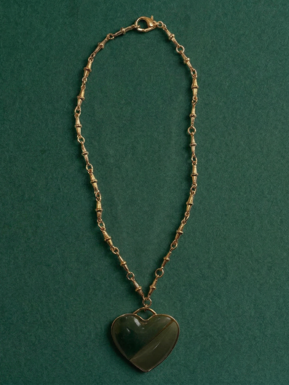 Collar Heart Piedra