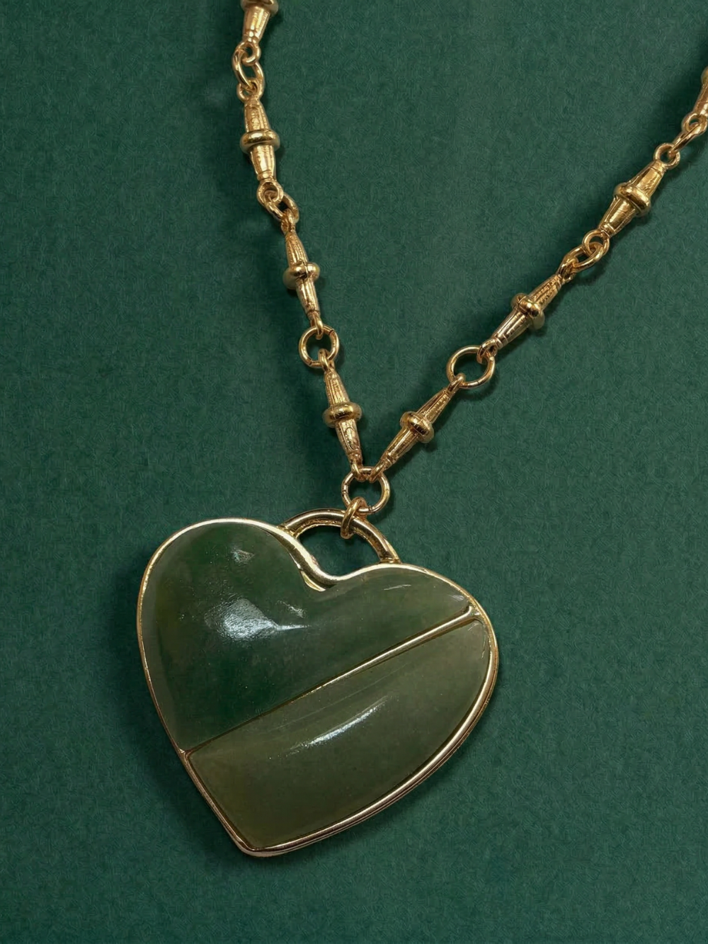 Collar Heart Piedra