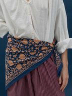 Pañuelo Grande India Blue
